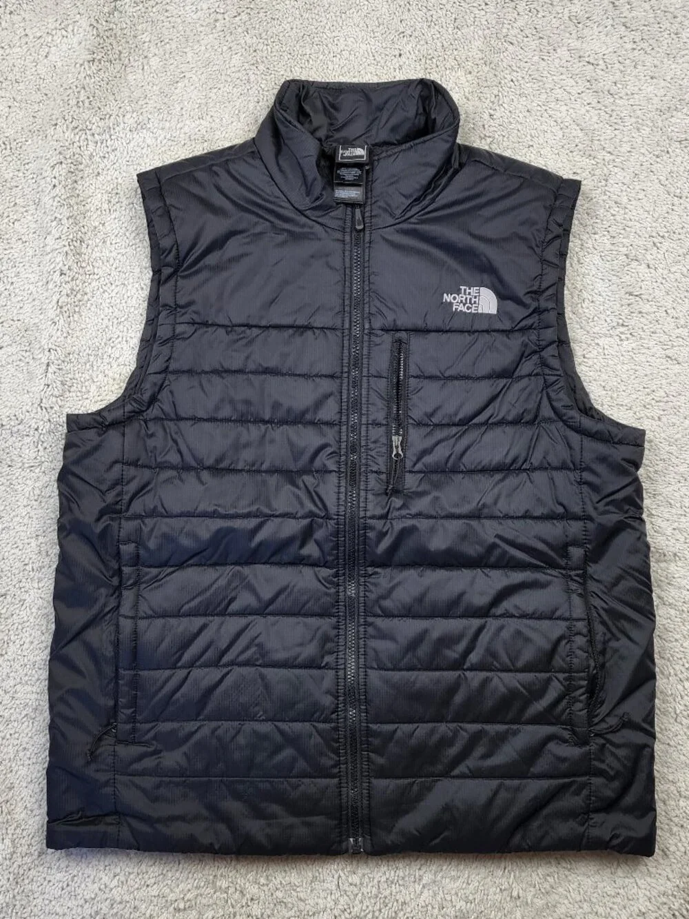 The North Face Jacket Puffer Vest Mens Size Large L/G Black REI USA Winter Camp